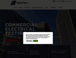 commercial-electrical-testing.co.uk screenshot