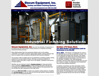 commercial-industrial-finishing-equipment.com screenshot