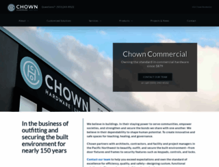 commercial.chown.com screenshot