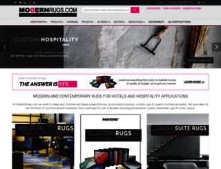 commercial.modernrugs.com screenshot