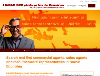 commercialagents-scandinavia.com screenshot