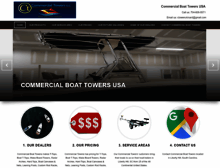 commercialboattowersusa.com screenshot