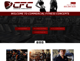commercialfitnessconcepts.com screenshot
