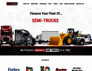 commercialfleetfinancing.com screenshot