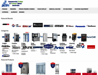 commercialfridgefreezer.com.au screenshot