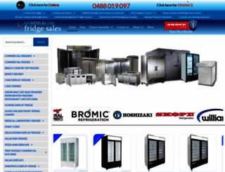 commercialfridgesales.com.au screenshot