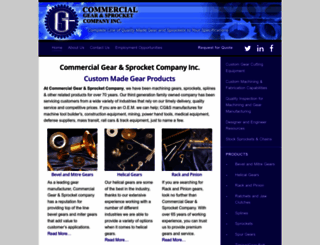 commercialgear.com screenshot