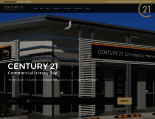 commercialherveybay.century21.com.au screenshot