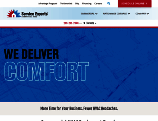 commercialhvactoronto.com screenshot