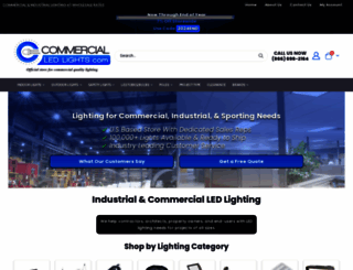 commercialledlights.com screenshot