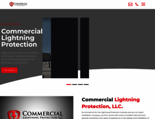 commerciallightning.com screenshot
