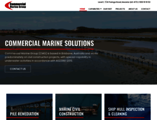 commercialmarinegroup.com.au screenshot