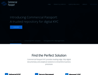 commercialpassport.com screenshot
