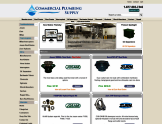 commercialplumbingsupply.com screenshot