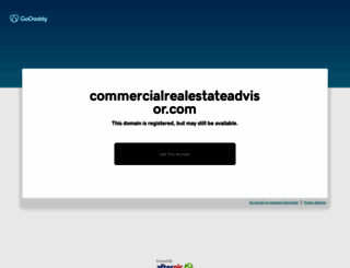 commercialrealestateadvisor.com screenshot