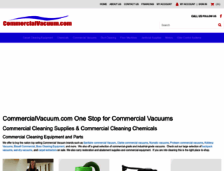 commercialvacuum.com screenshot