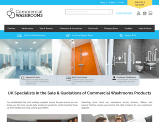 commercialwashroomsltd.co.uk screenshot