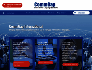 commgap.com screenshot