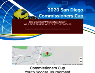commissionerscup.com screenshot