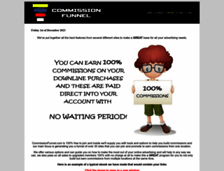 commissionfunnel.com screenshot
