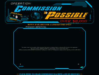 commissionpossible.net screenshot