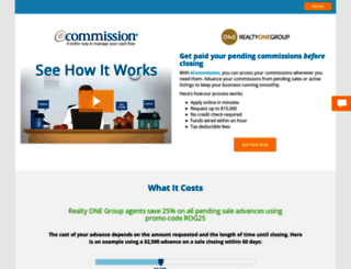 commissionsnow.com screenshot