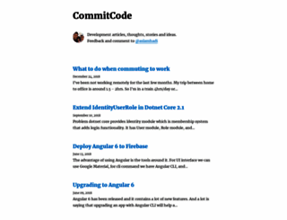 commitcode.com screenshot