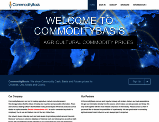 commoditybasis.com screenshot