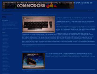 commodore64crap.wordpress.com screenshot