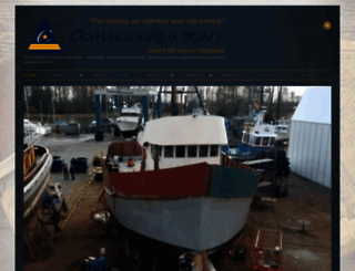 commodoresboats.com screenshot