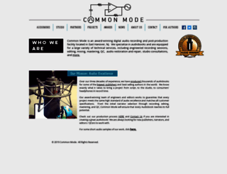 common-mode.com screenshot
