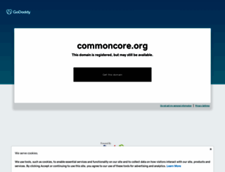 commoncore.org screenshot