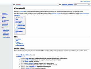commonjs.org screenshot