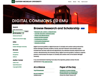 commons.emich.edu screenshot