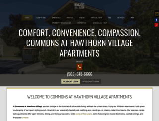 commonsathawthornvillage.com screenshot