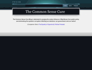 commonsensecure.com screenshot