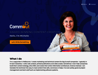 commout.com.au screenshot