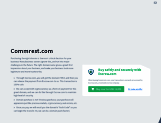 commrest.com screenshot