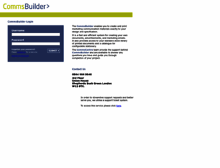 commscentre.co.uk screenshot