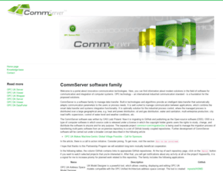 commsvr.com screenshot