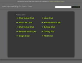 communauty-tchat.com screenshot