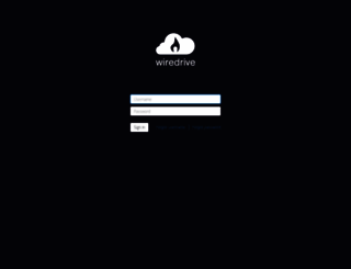 communications.wiredrive.com screenshot