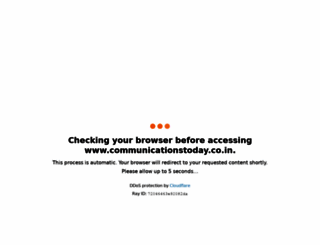 communicationstoday.co.in screenshot