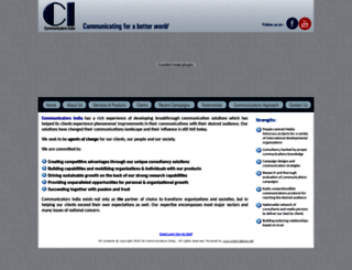 communicatorsindia.com screenshot