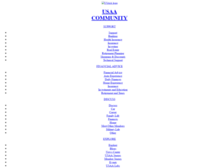 communities.usaa.com screenshot