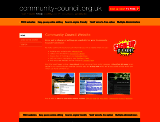 community-council.org.uk screenshot