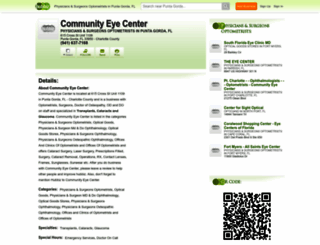 community-eye-center.hub.biz screenshot