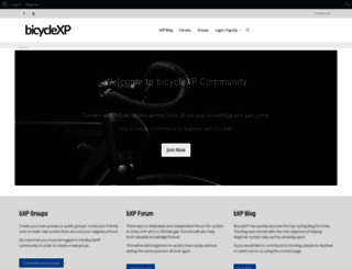 community.bicyclexp.com screenshot