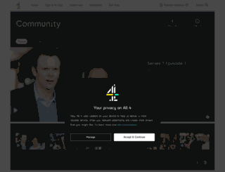 community.channel4.com screenshot