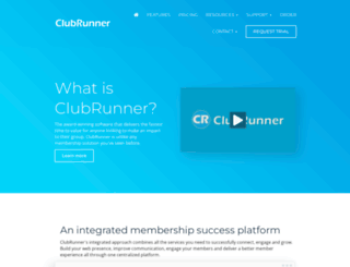 community.clubrunner.ca screenshot